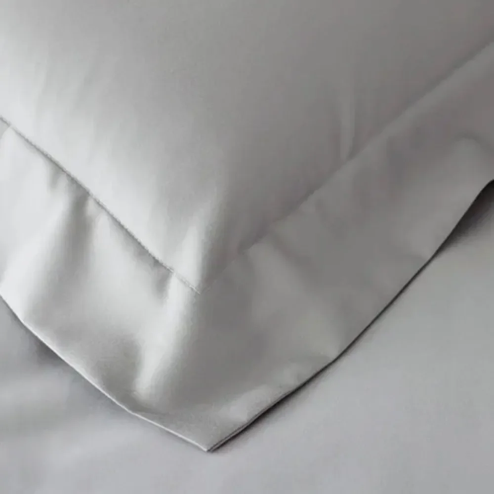 New Lot x4 Euro Shams, Company Store Legends Hotel 100% Supima Cotton Light Gray