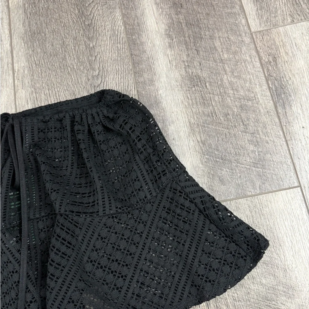 Wild Fable Black Crochet‎ Skirt