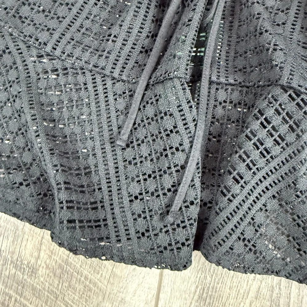 Wild Fable Black Crochet‎ Skirt