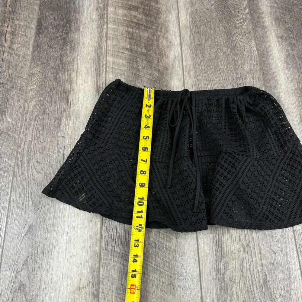 Wild Fable Black Crochet‎ Skirt
