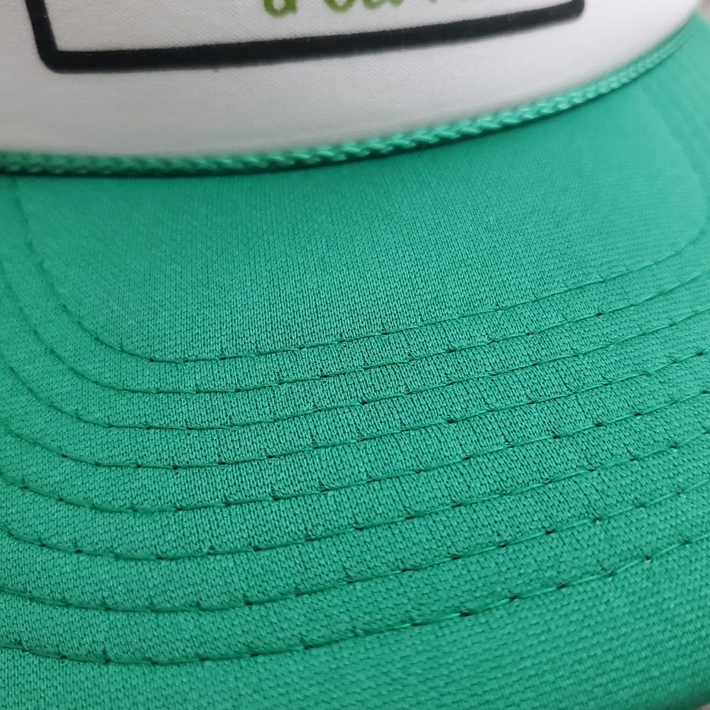 John Deere Beer Novelty Trucker Baseball Cap Hat Adjustable‎ Size OS in Green
