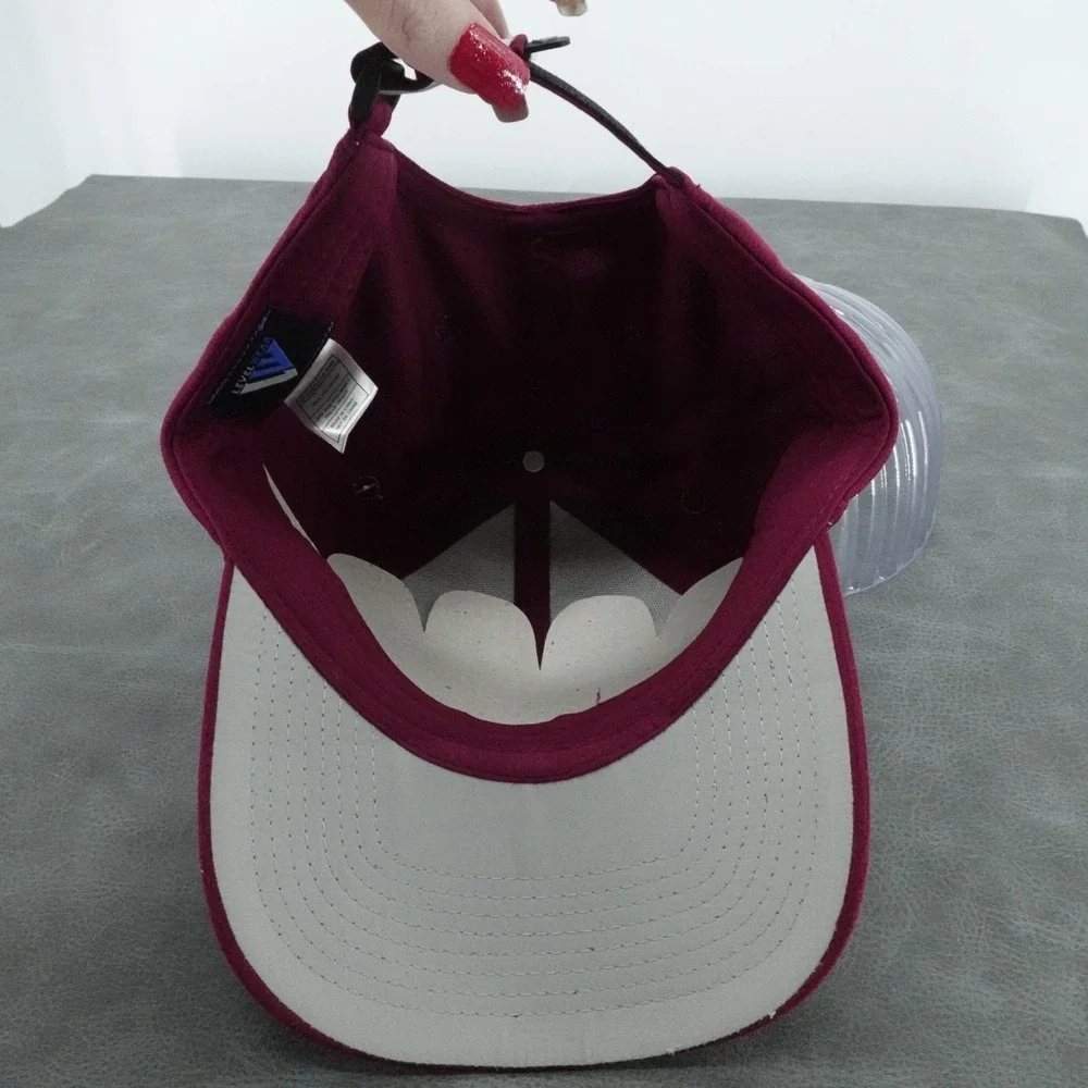 Blackhawk Golf‎ Club Hat Maroon Levelwear Adjustable Performance NWT
