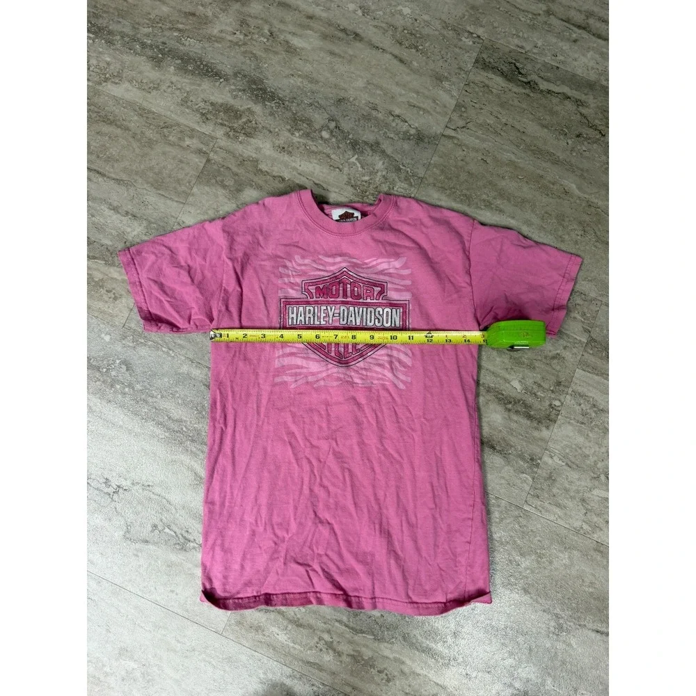 Harley Davidson Shirt -  Kids Medium 10/12 - Pink - Chesters Mesa Arizona‎
