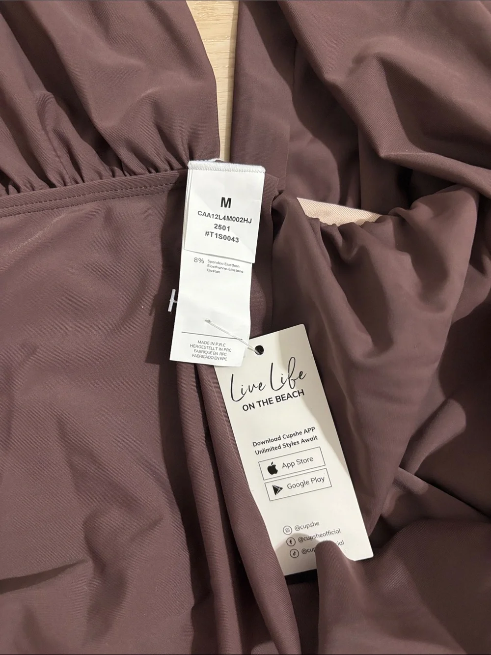 Cupshe great romantic brown