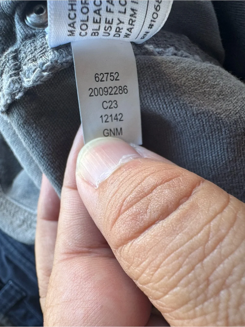 Duluth Trading Flex Fire Hose Gray Relaxed Fit Work Pants 40x30 (Actual 38x28)