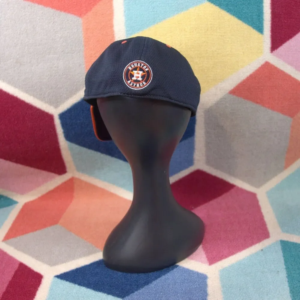 Houston Astros New Era  39THIRTY Flex Hat Cap Men's MLB MEDIUM/LARGE‎
