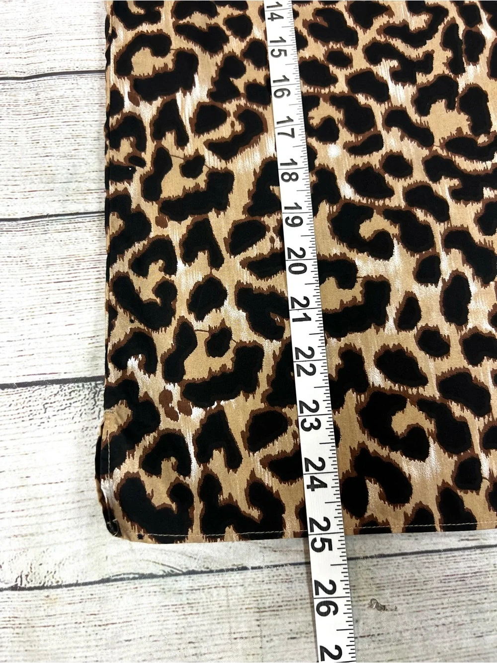 J Crew Woman's Leopard Print Ruffle Puff Long Sleeve Blouse Size M Preppy AS011