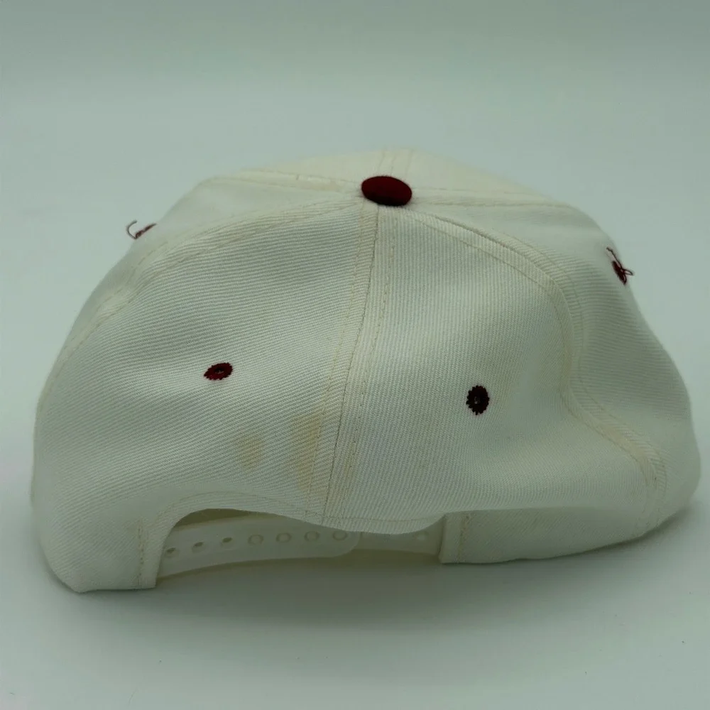 Vintage Sports Specialties Stanford Cardinal Snapback Hat Maroon Script‎ Wool