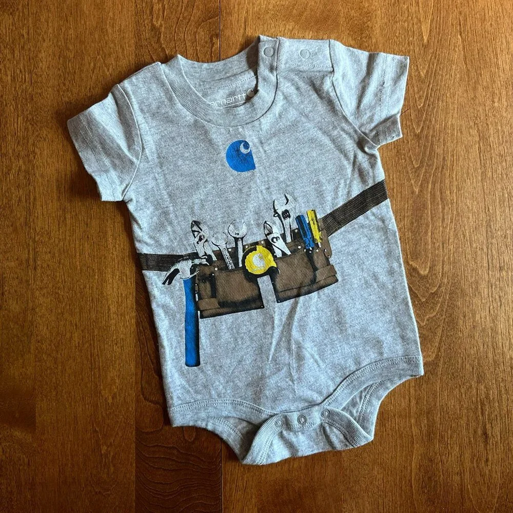 Carhartt toolbelt onesie 6m NWOT