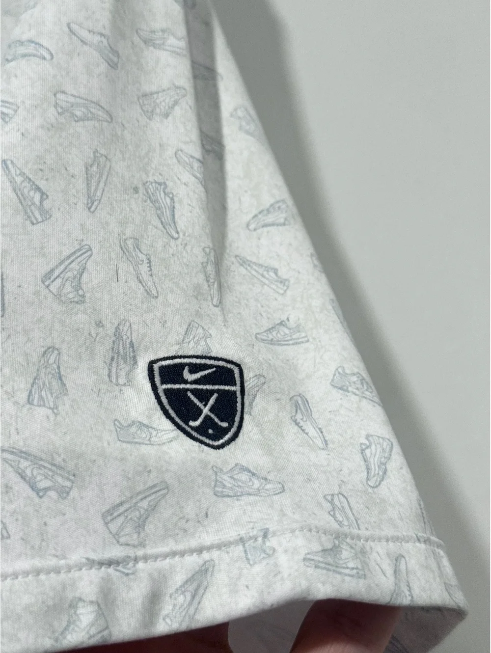 Nike Golf Dri-FIT Golf Shoe Print Polo - NWT - Men’s Medium - Employee Sample