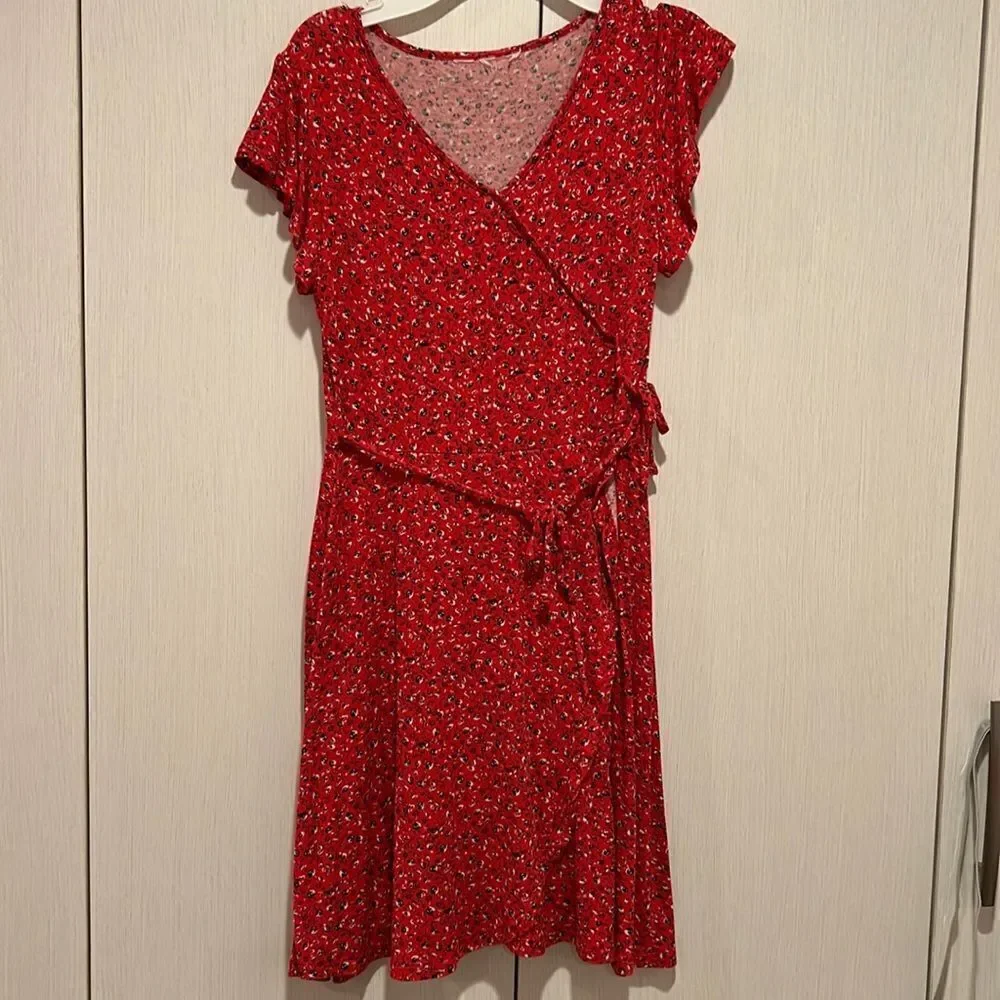 Red dress