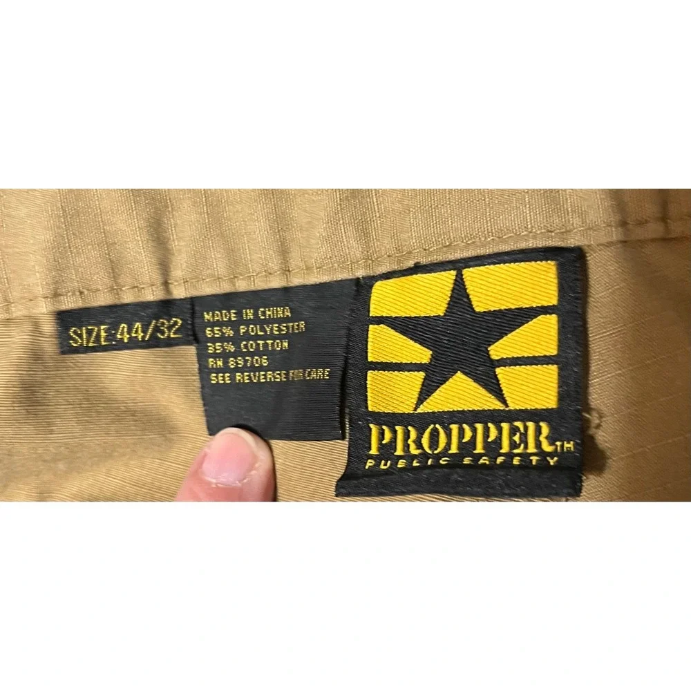 Propper Public Safety Mens Cargo Pants Elastic Waist Utility Work Trousers 44x32