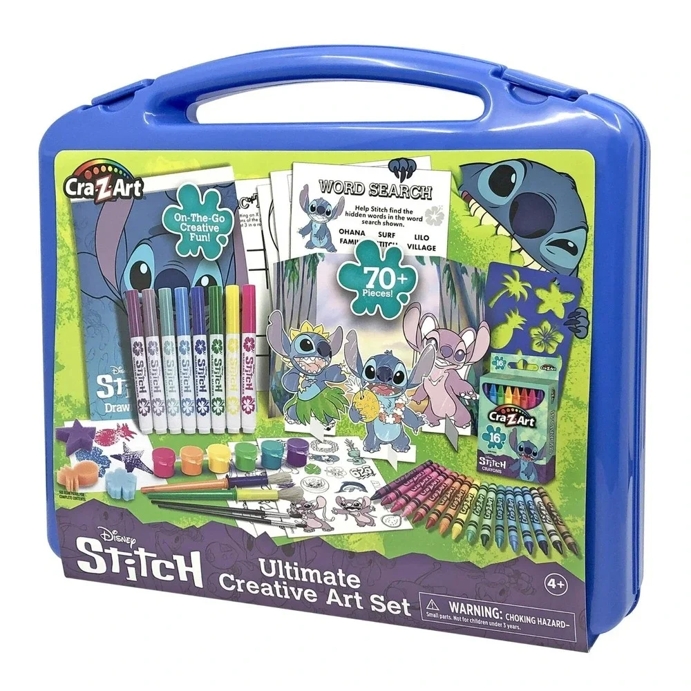 NEW Disney Lilo Stitch Kids Ultimate Creative Arts‎ & Crafts Set, Cra-Z-Art