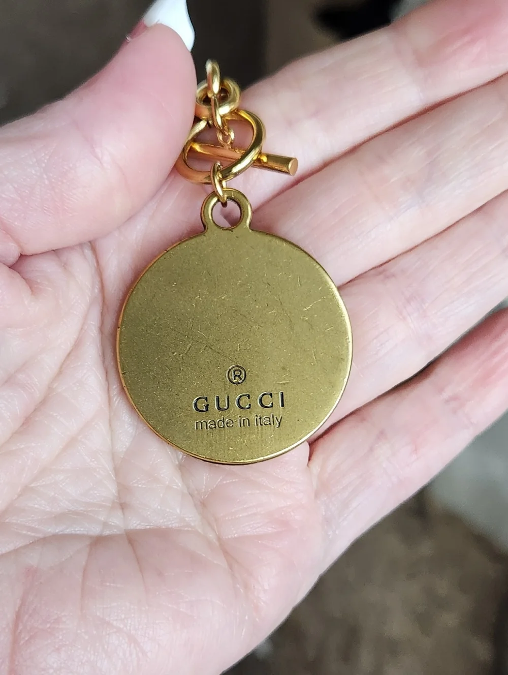 Gucci 18kt charm waterproof