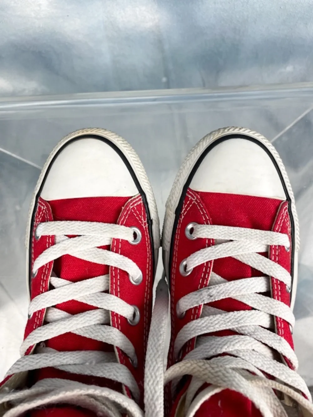 Converse Chuck Taylor all Star high tops red