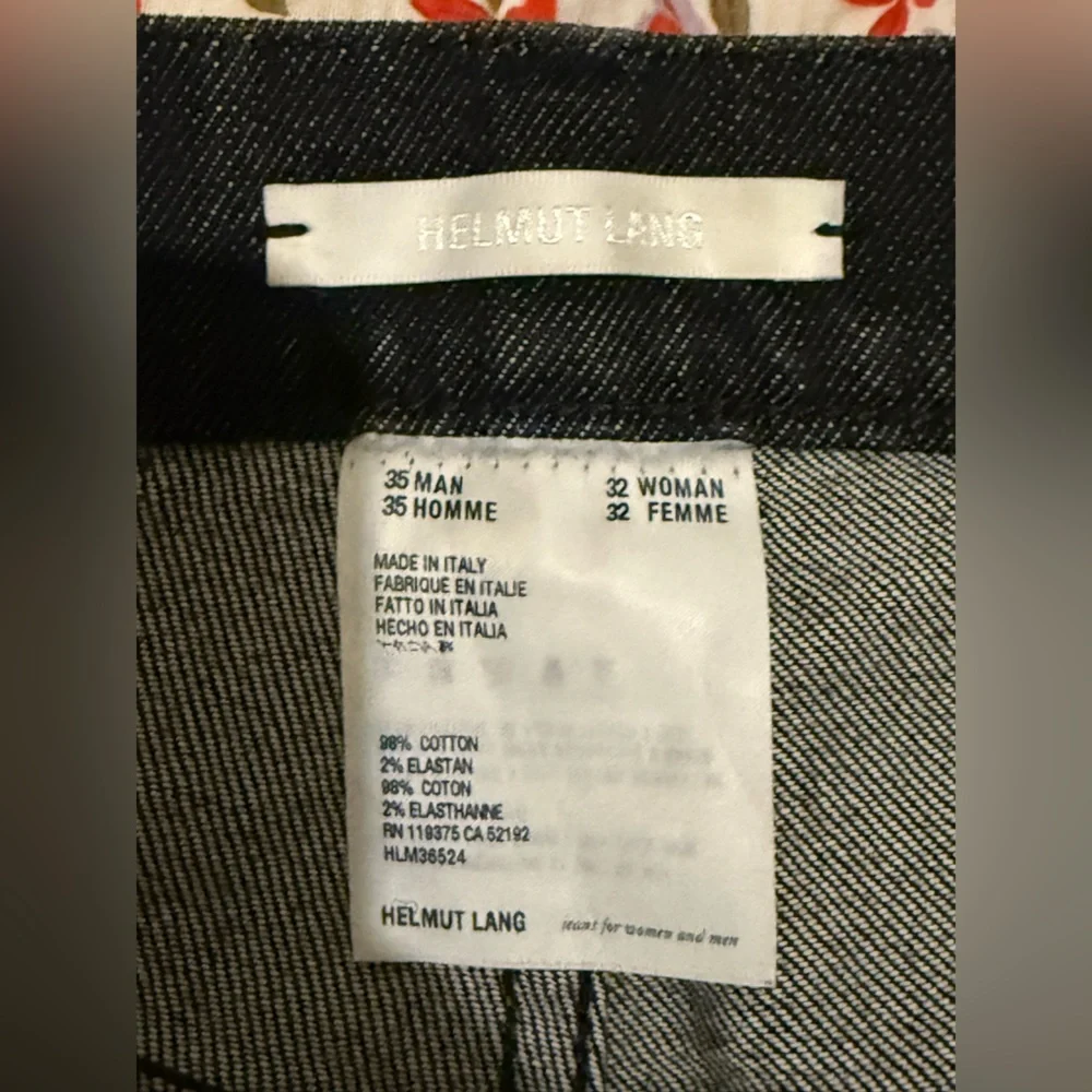 Helmut Lang slim fit