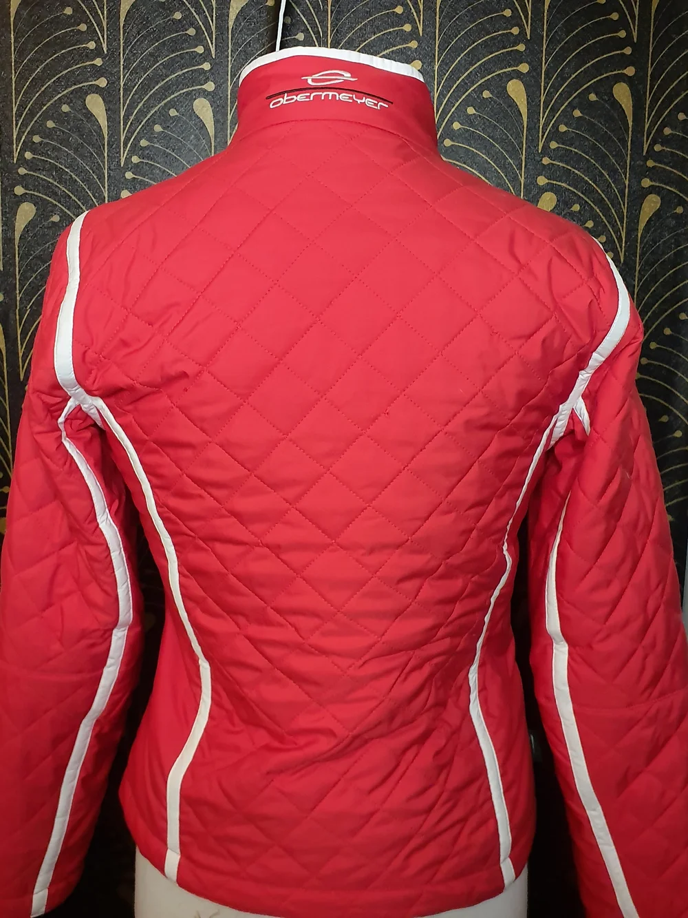 Obermeyer bright red