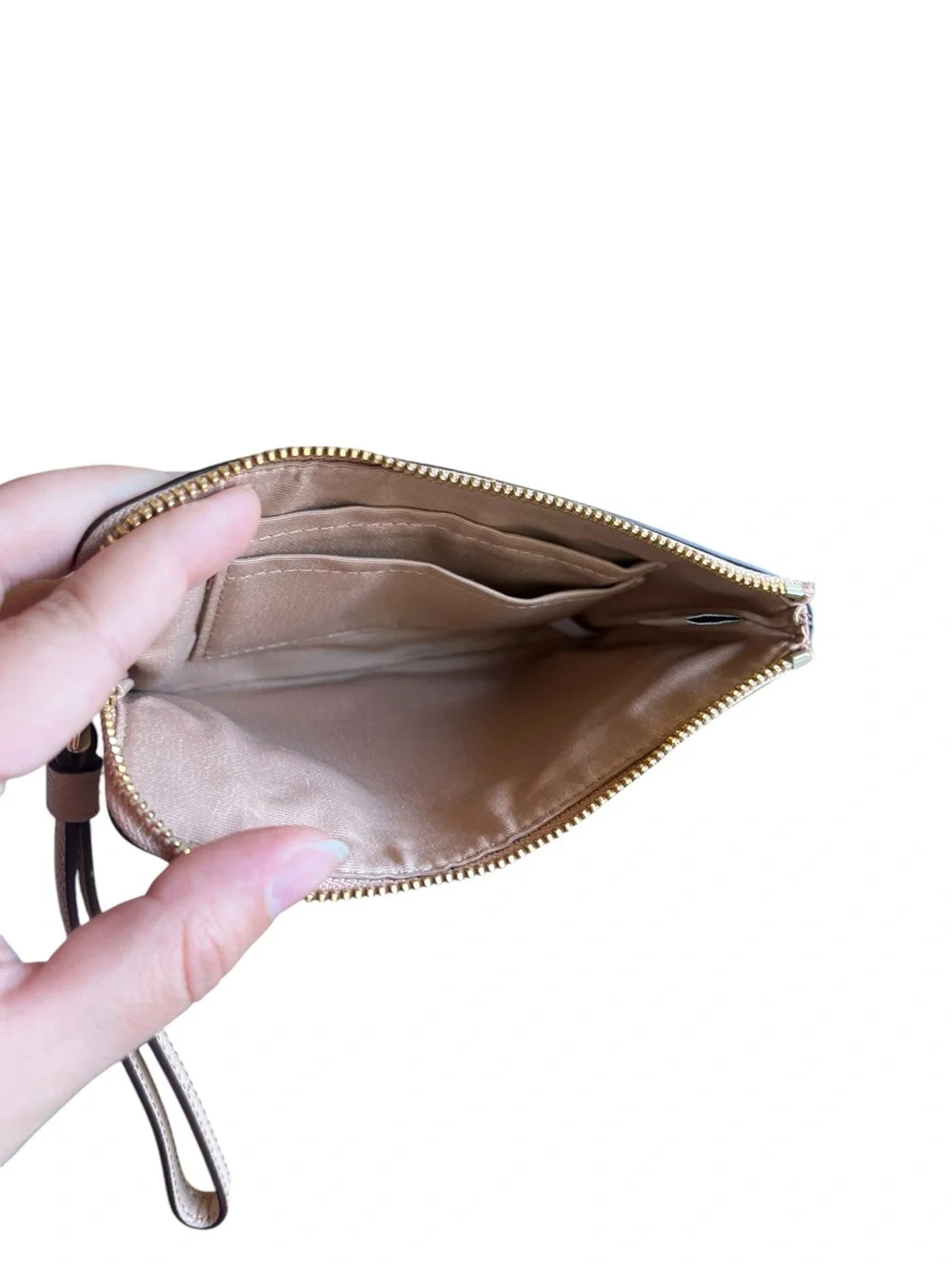 Coach compact wristlet