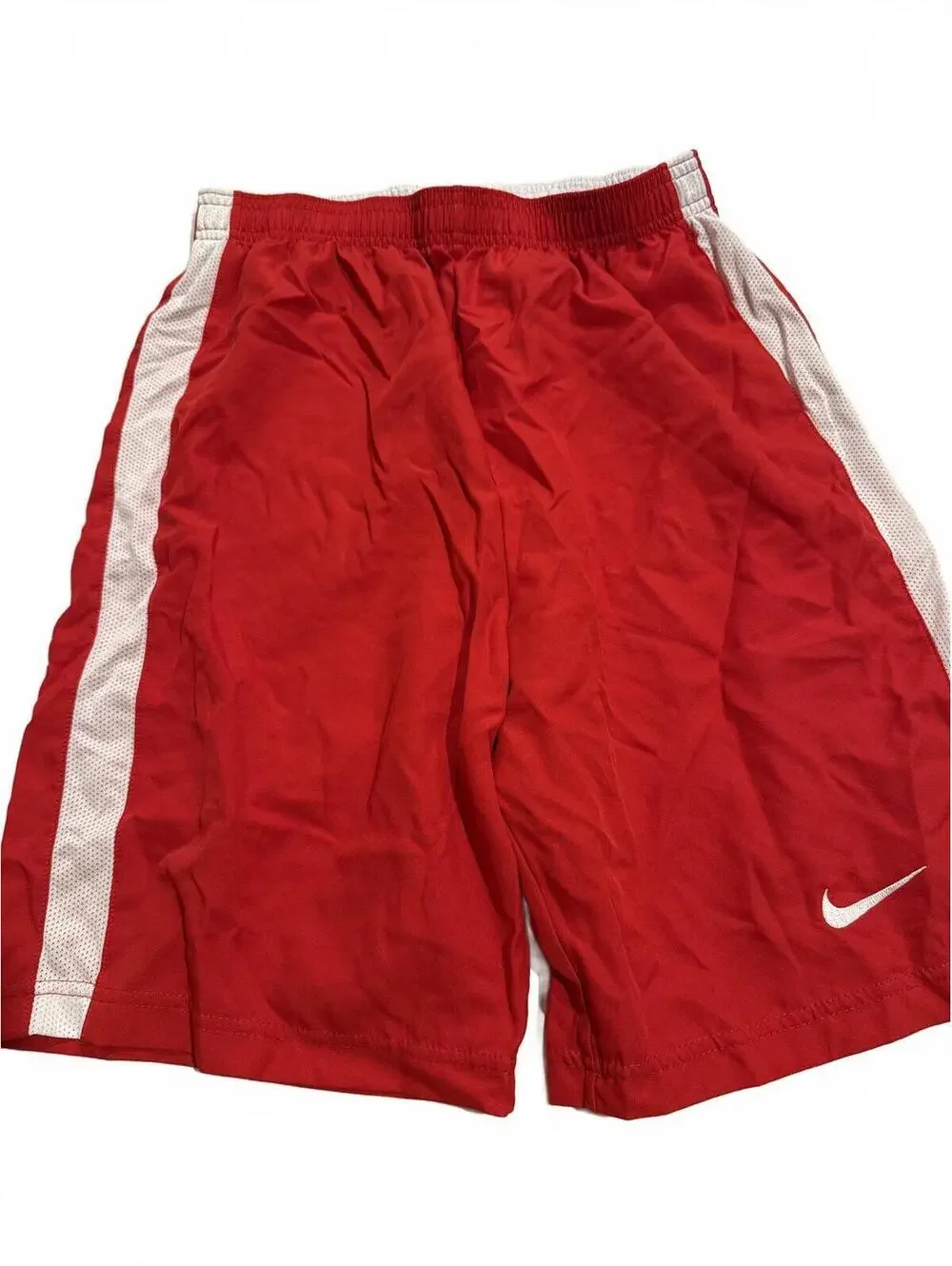 Nike Dri-FIT Athletic Red Running Shorts - Kids XL
