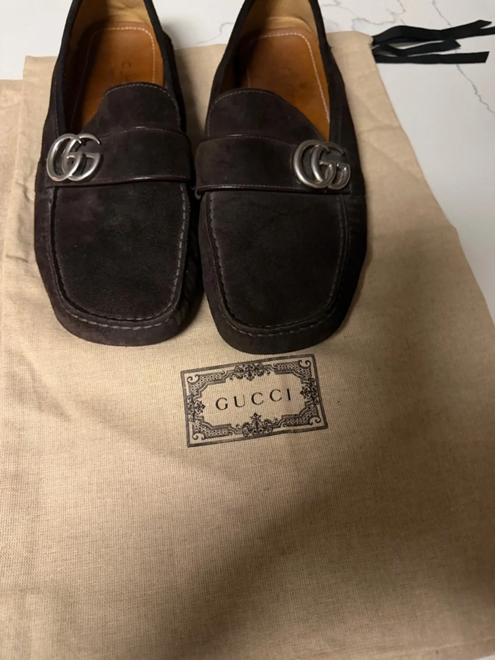 Gucci men suede