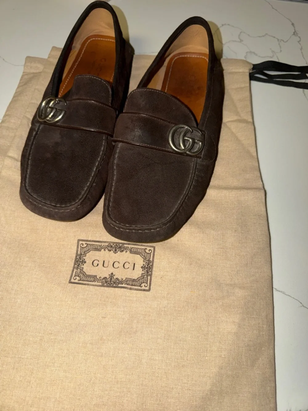 Gucci men suede