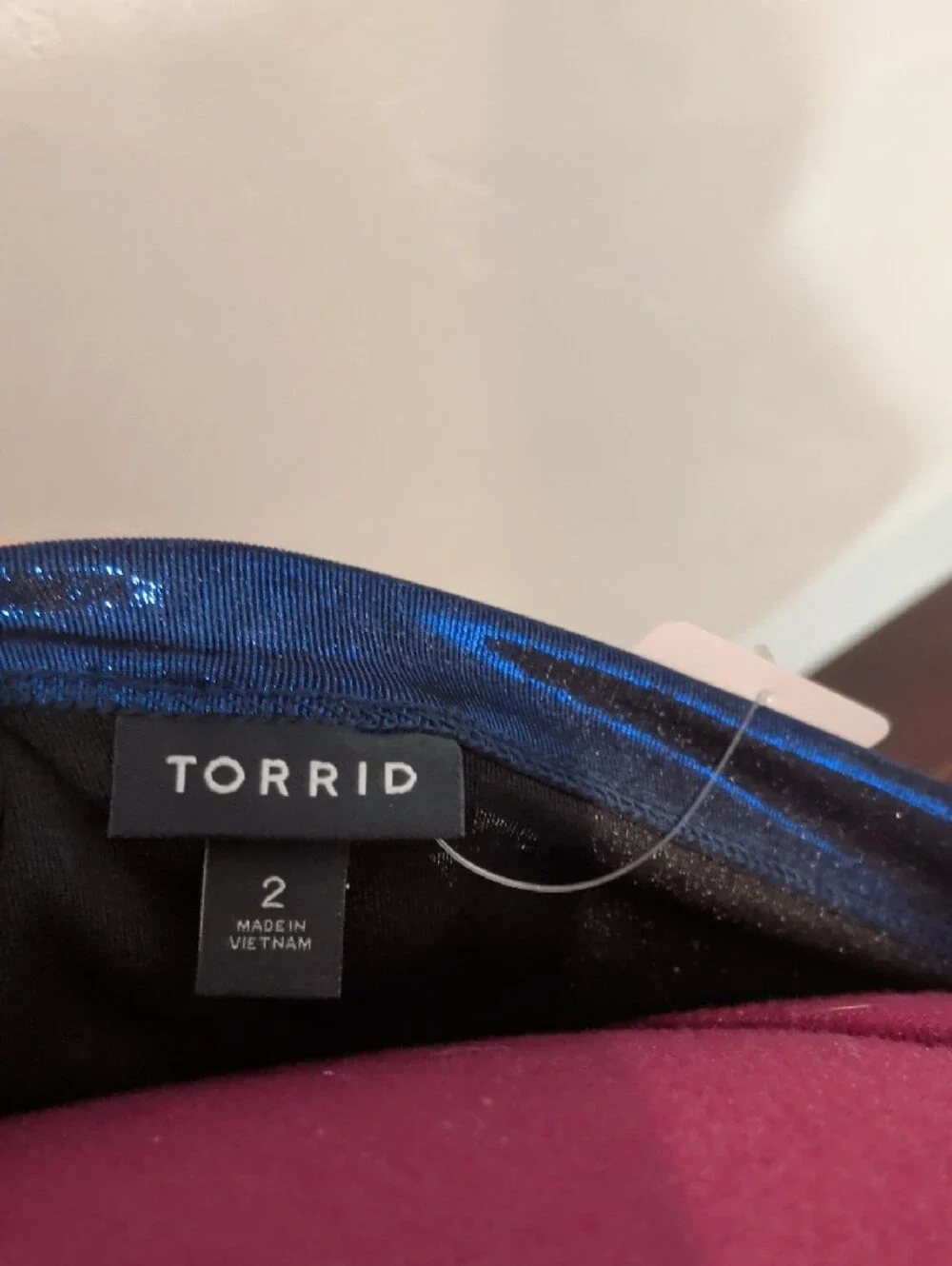 torrid drapey neckline high