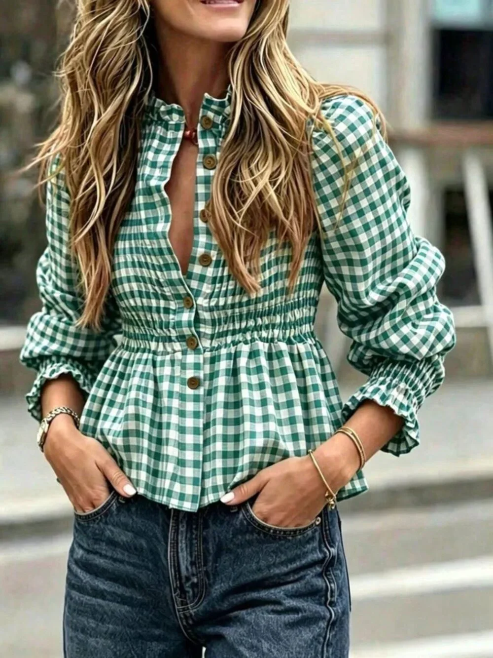 N/A green casual