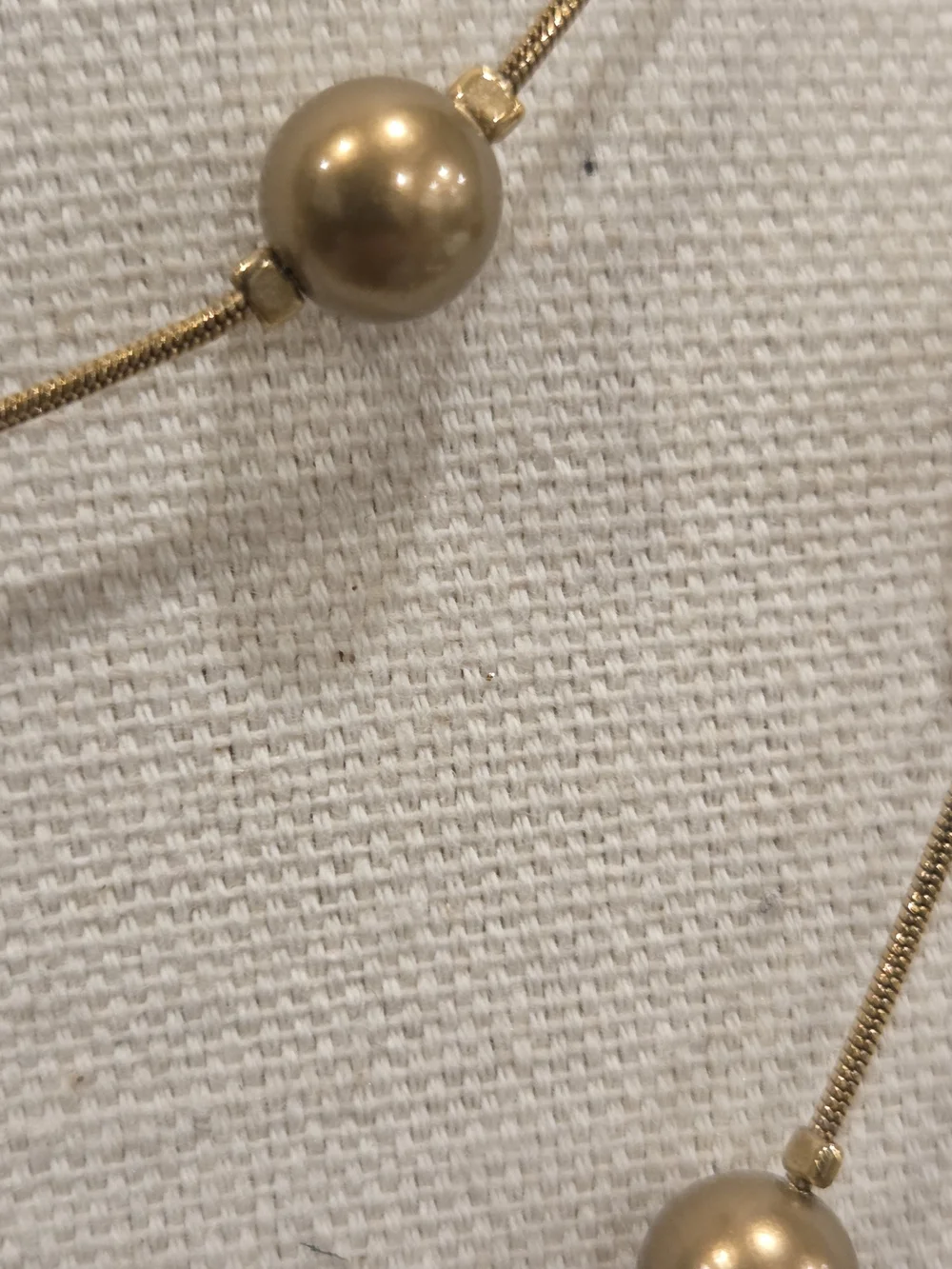 Monet Gold-Tone Double Strand Beaded Necklace - 42