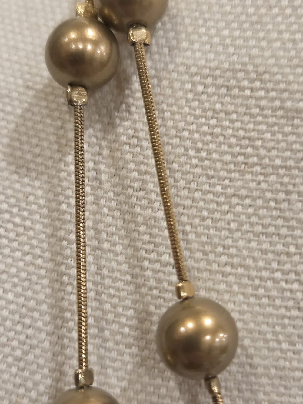 Monet Gold-Tone Double Strand Beaded Necklace - 42