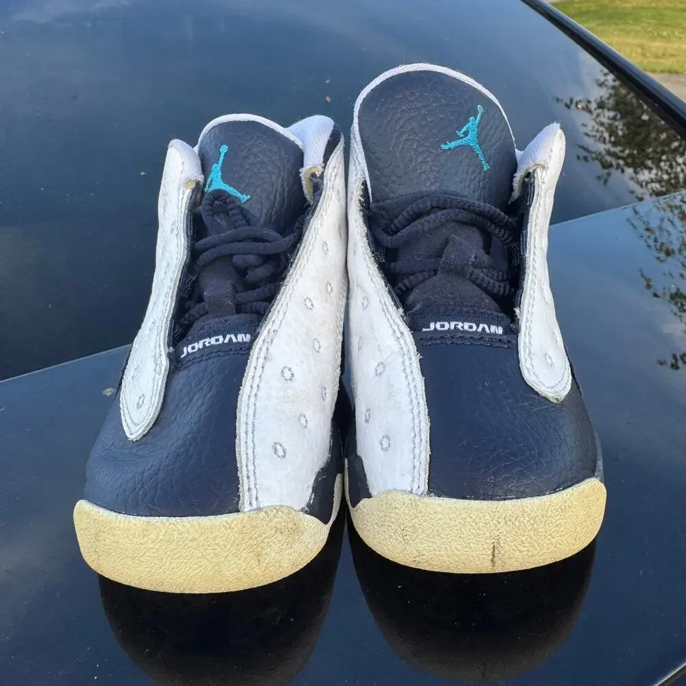 Air Jordan 13 Retro Obsidian Toddler Shoes Size 8C DJ3004-144