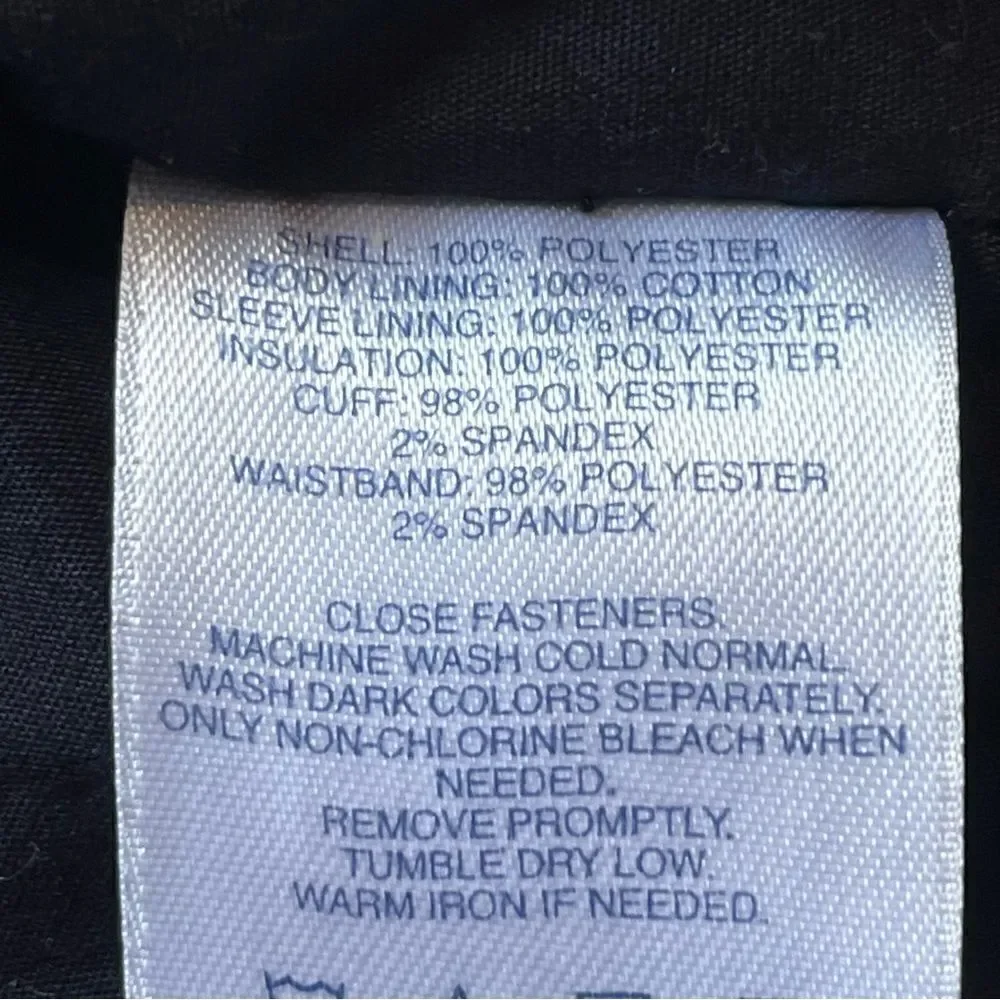 Lands End excellent navy