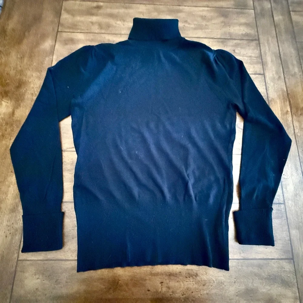 Lot of 3 Diff Used Turtle Neck Sweaters All Sz Large:  INC, Apt 9, Croft &Barrow