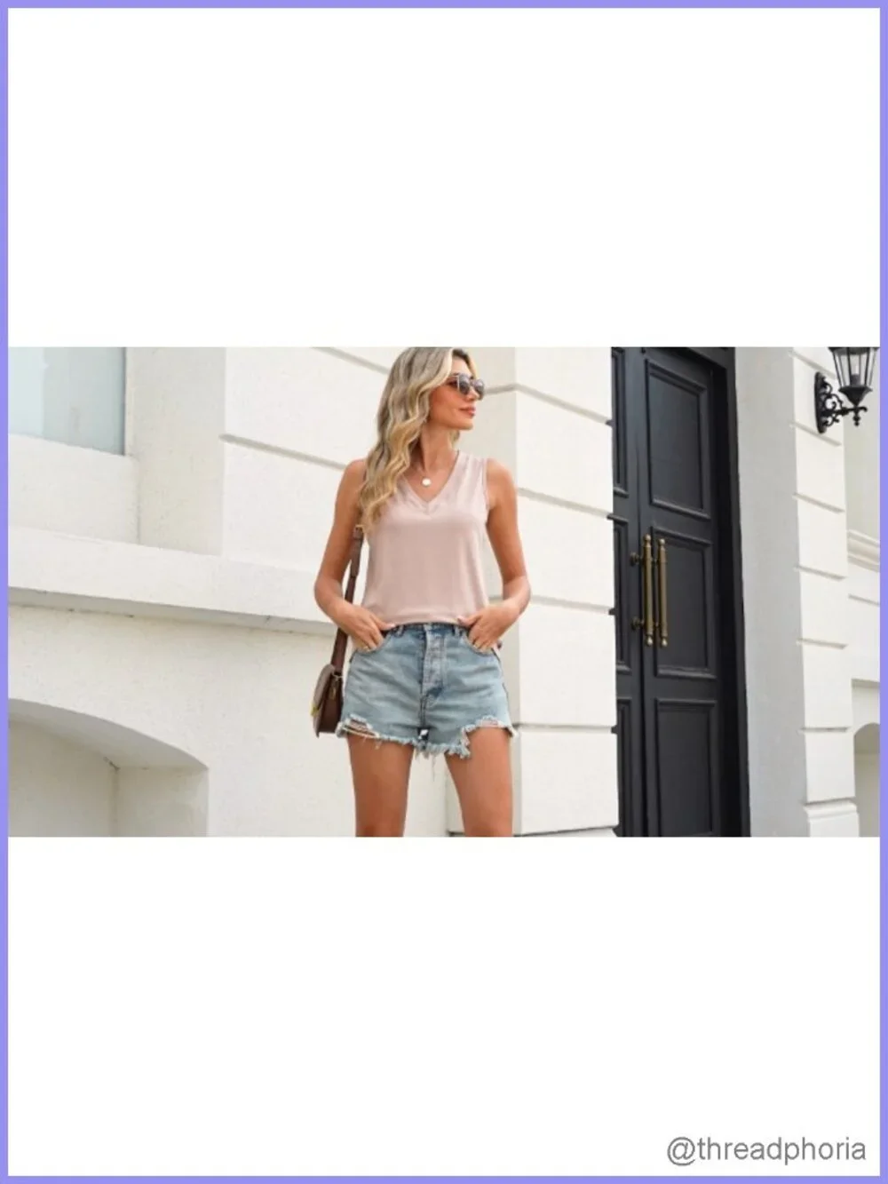 4 Pack Loose Fit V Neck Sleeveless Tank Tops Summer Tees