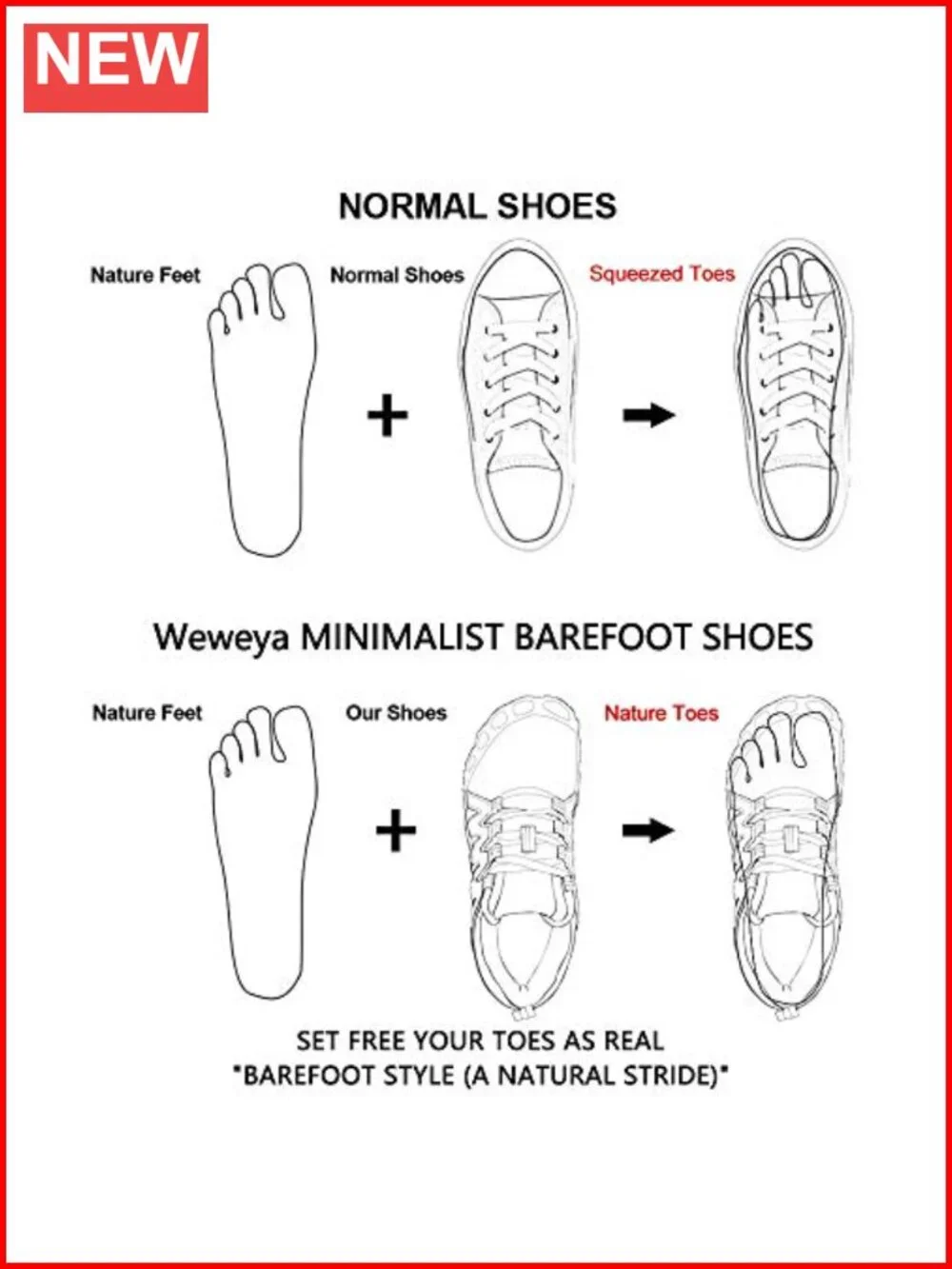 N/A these barefoot