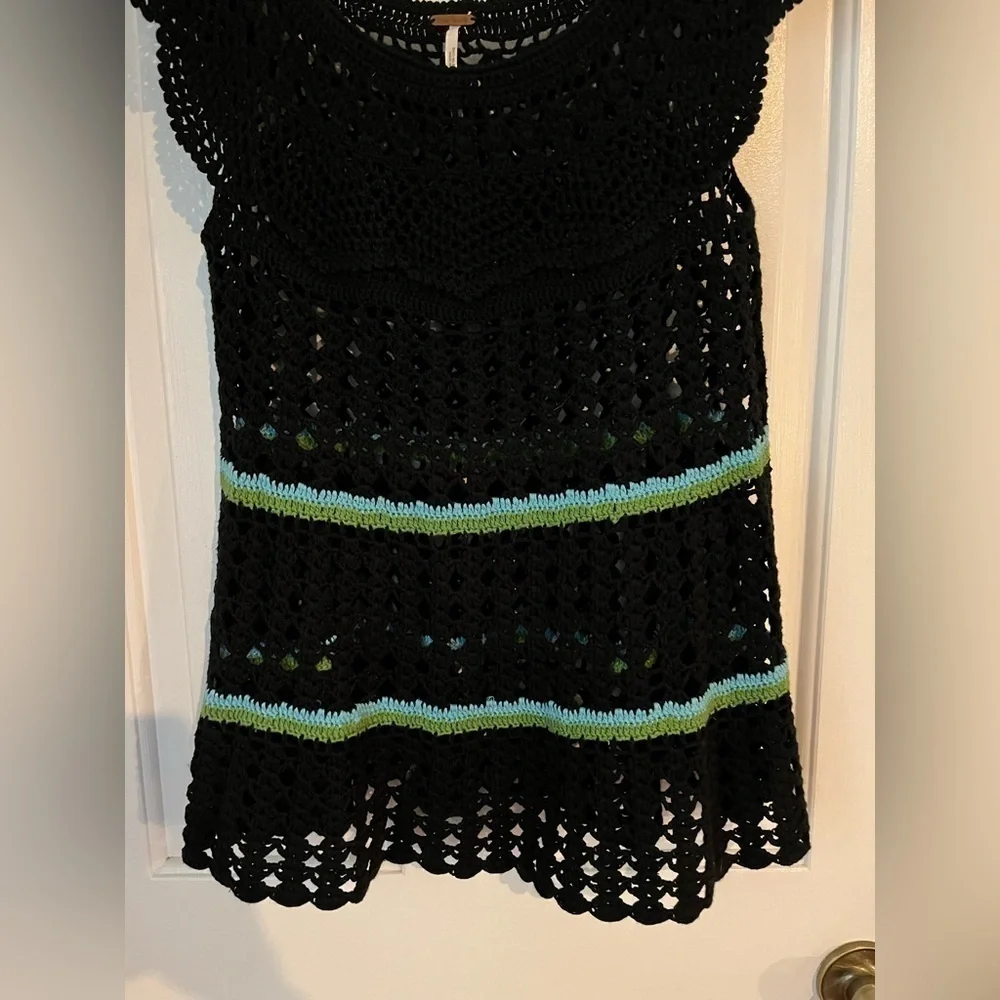 Free People work creating hem