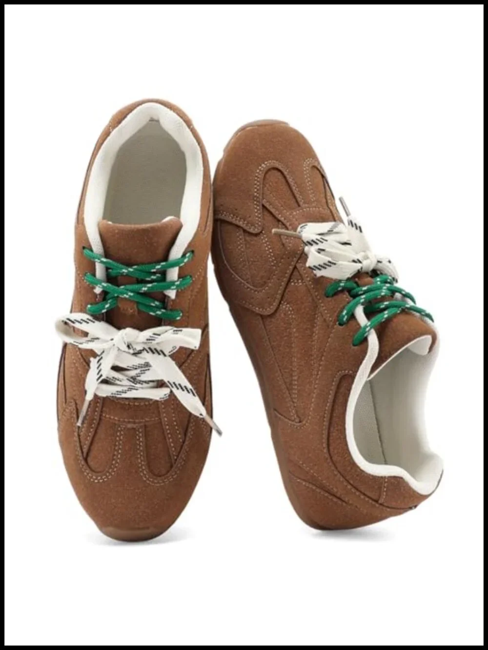 Retro Lace Up Sneakers - Lightweight Non Slip Walking Shoes Barefoot Trainers