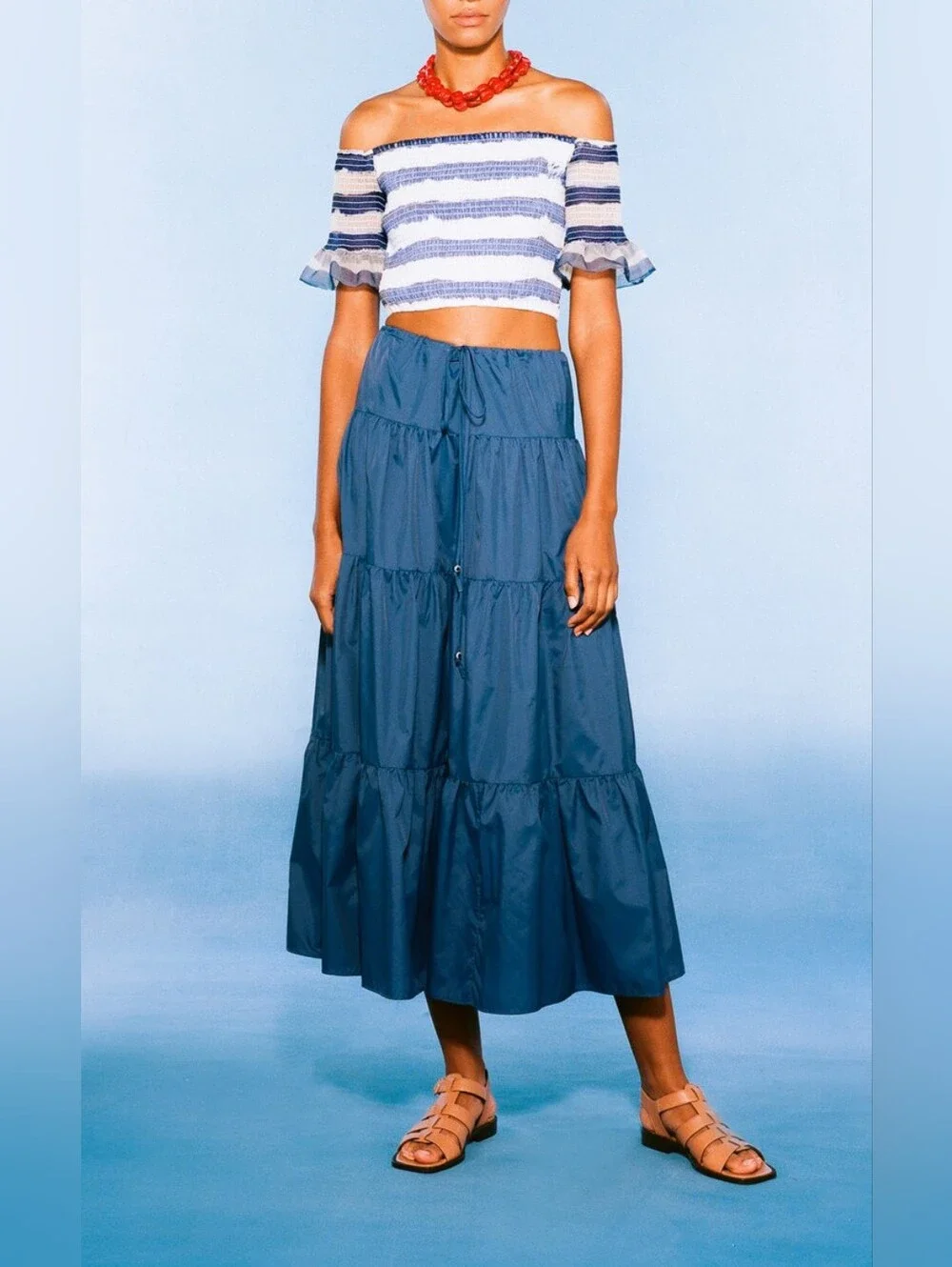 STAUD lucca tiered