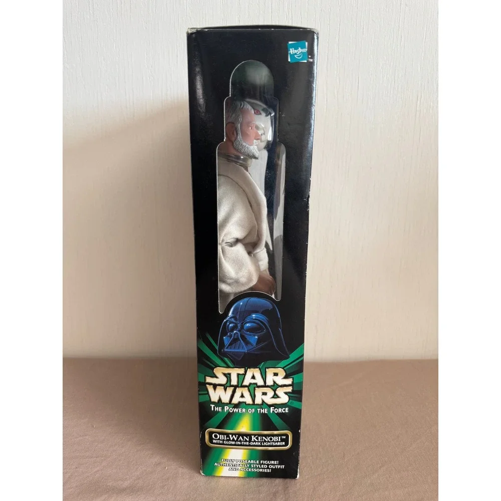 Star Wars Obi Wan Kenobi Vintage Glow in the Dark Lightsaber Action Figure Comic
