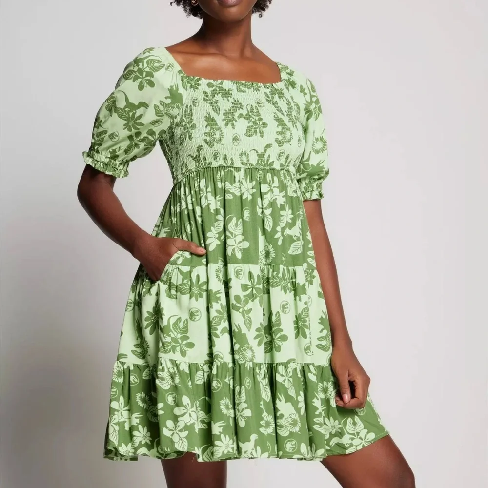 Jurassic‎ Park Tonal Smocked Dress BoxLunch Exclusive