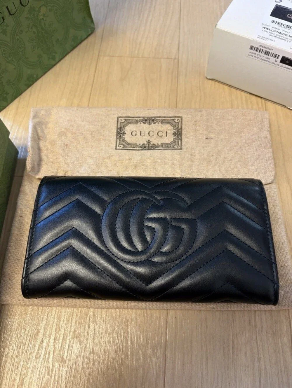 Gucci chevron quilted
