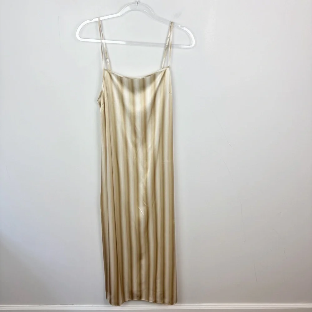 Madewell striped silk