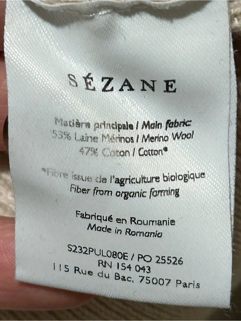 Sezane price length