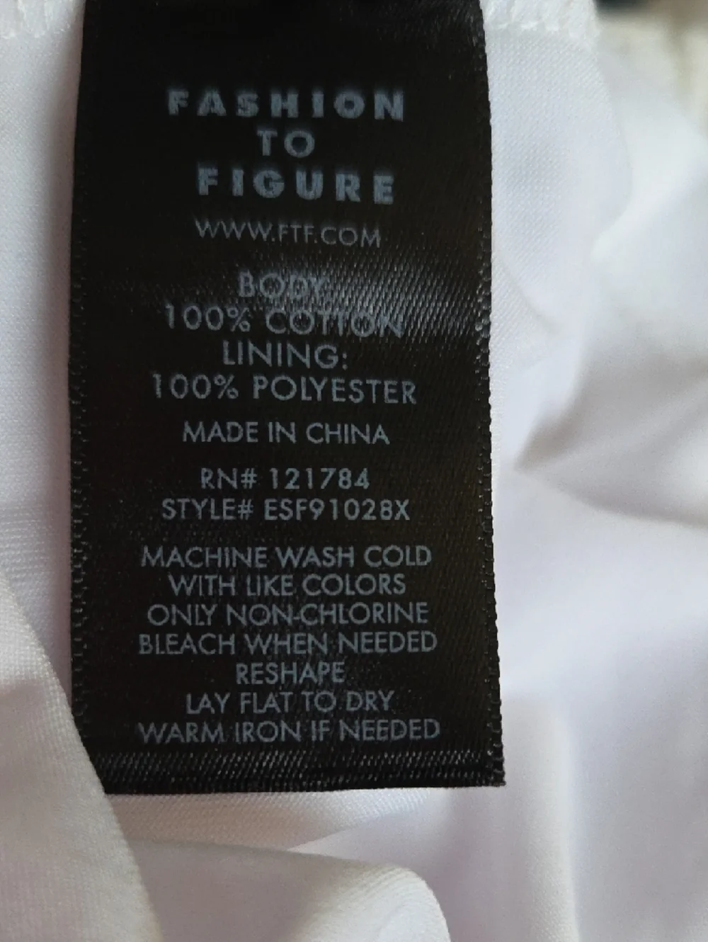 Fashion to Figure slit ivory