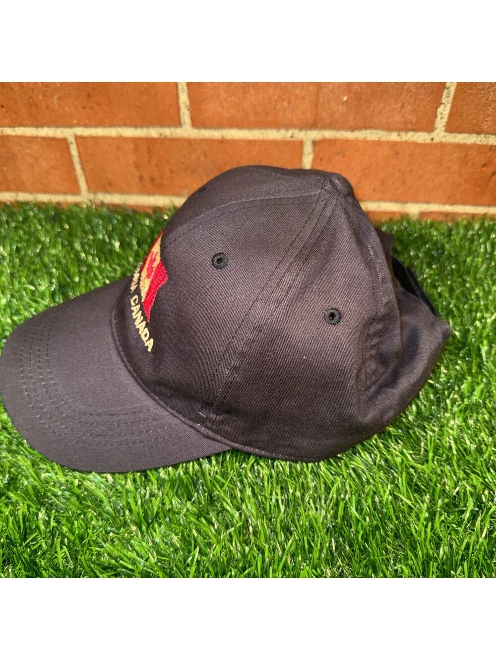 VTG Victoria Canada Travel Cap Adjustable Strap Hat