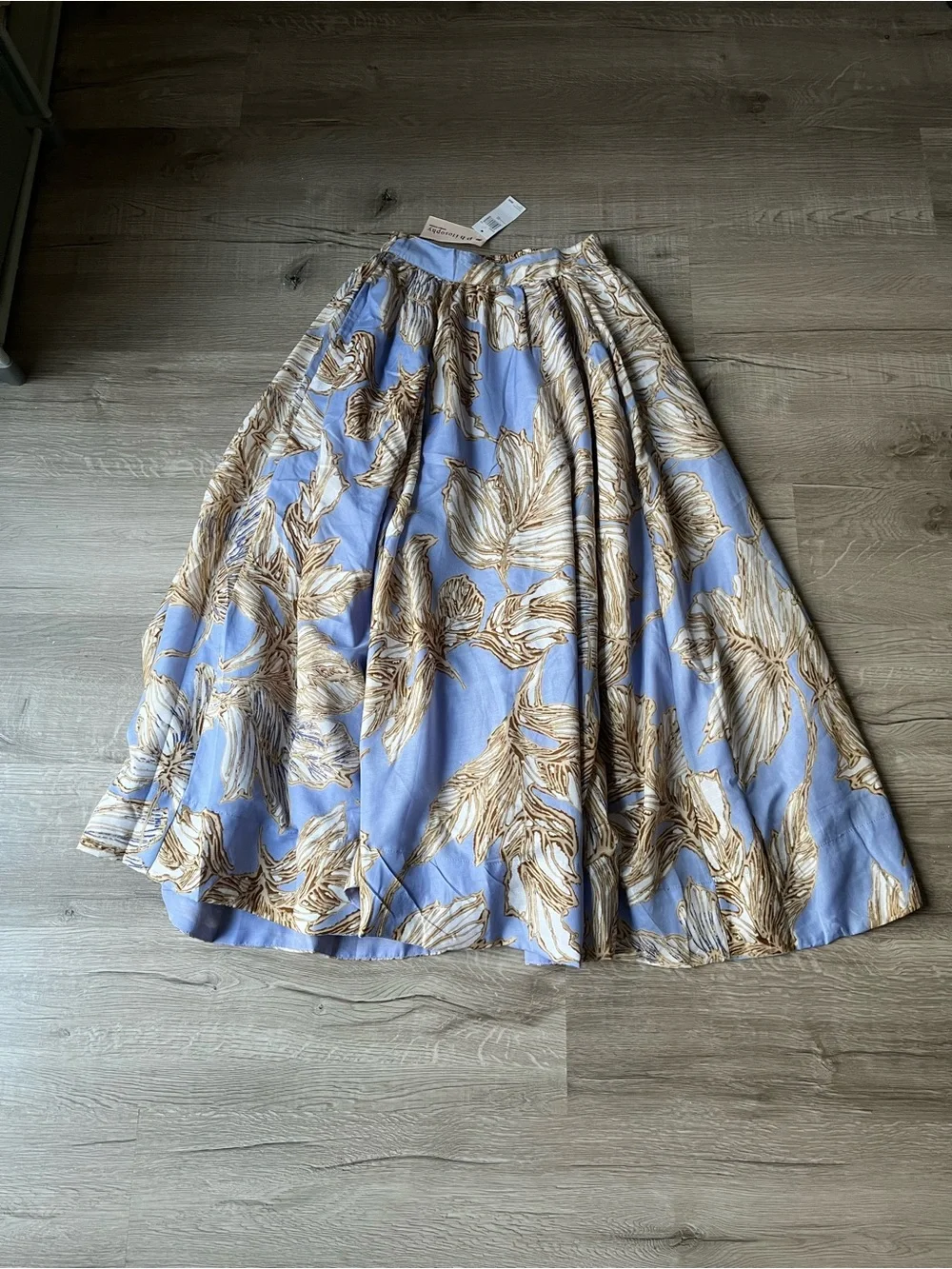Philosophy blue waistband styling