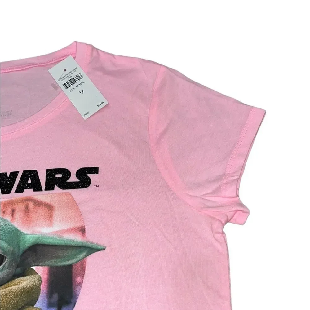 Justice Star Wars Baby Yoda Graphic T-shirt