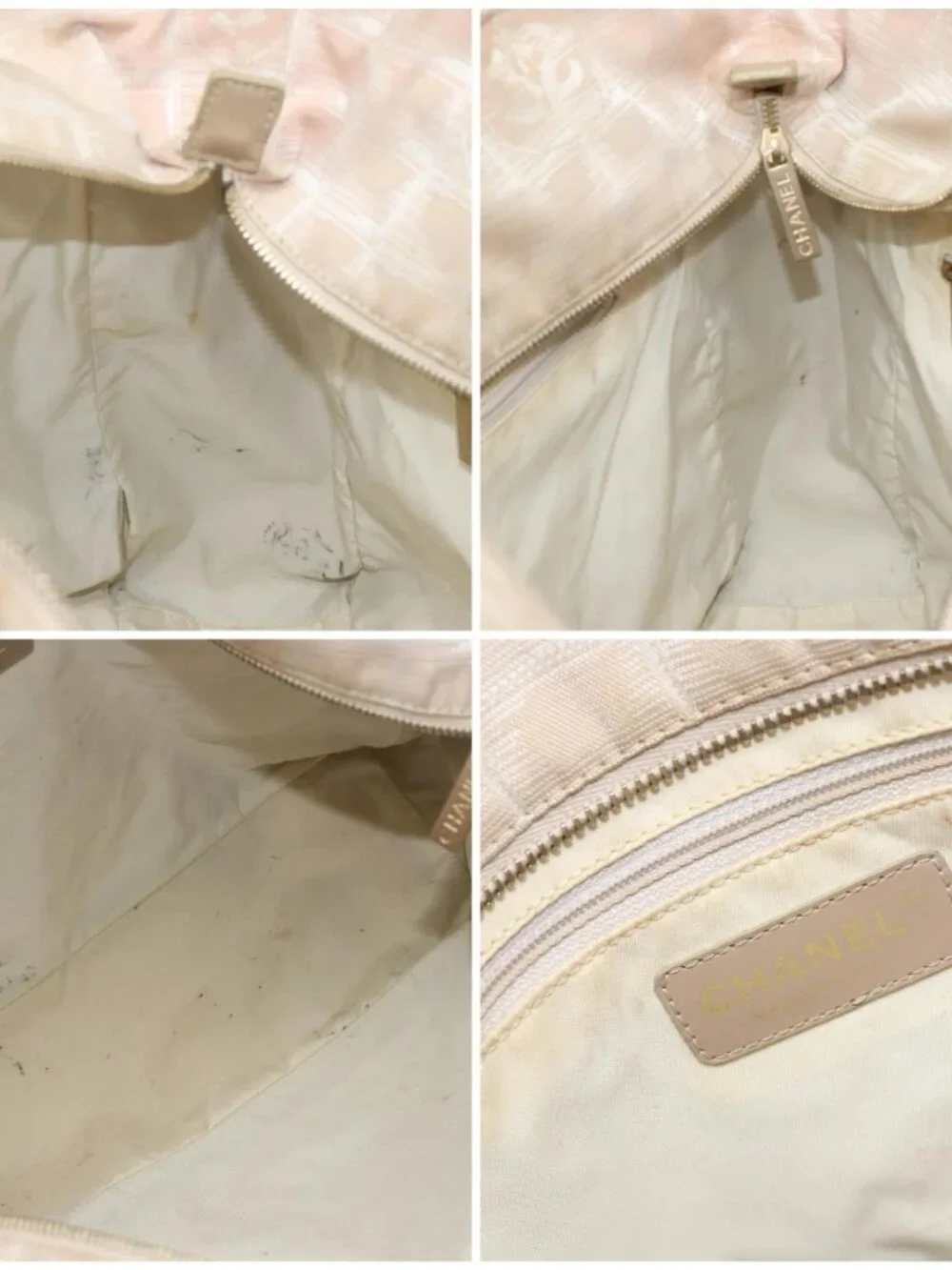 CHANEL brand	chanel color	beige