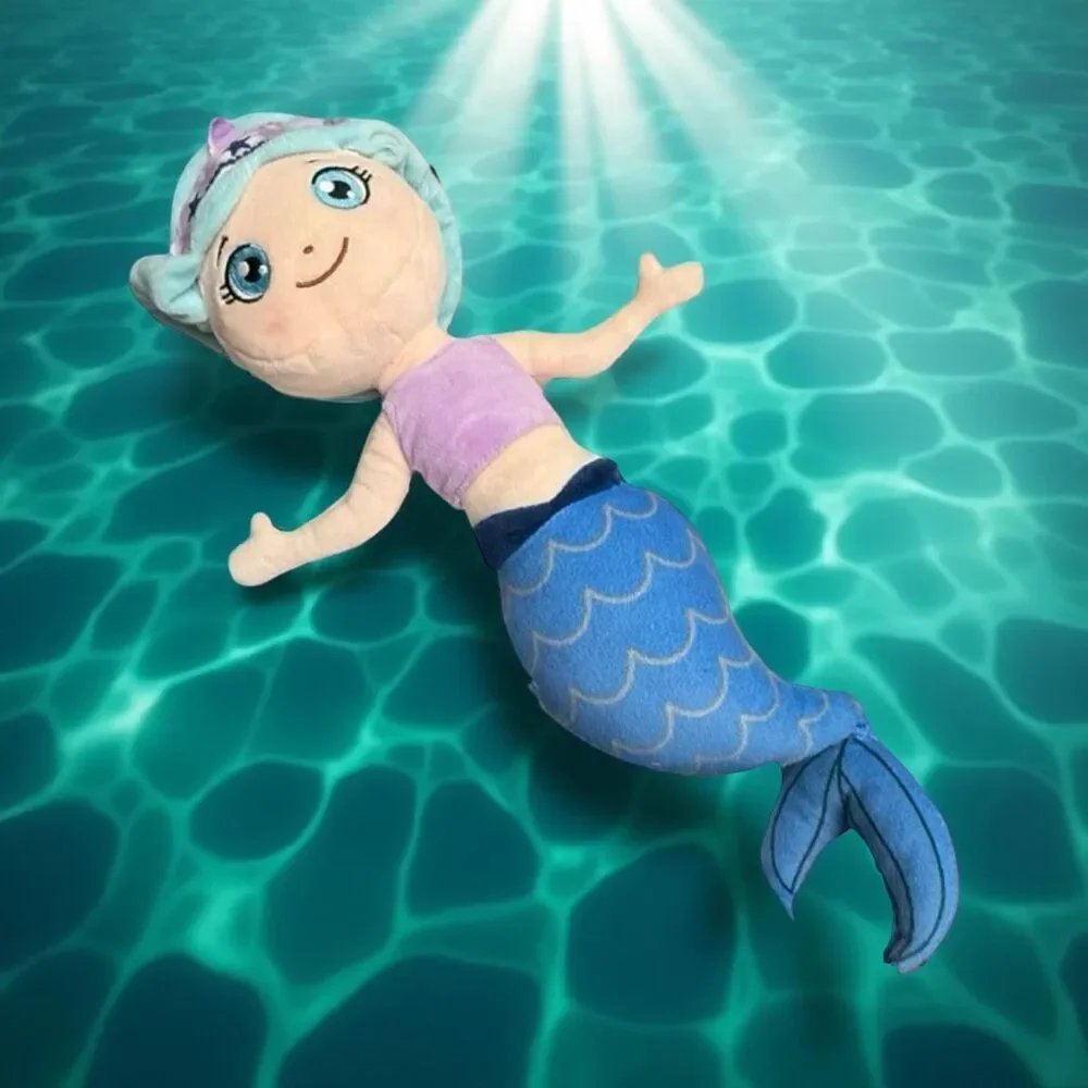 The Memory Building Company Kids Toys Large Plush Mermaid 17”