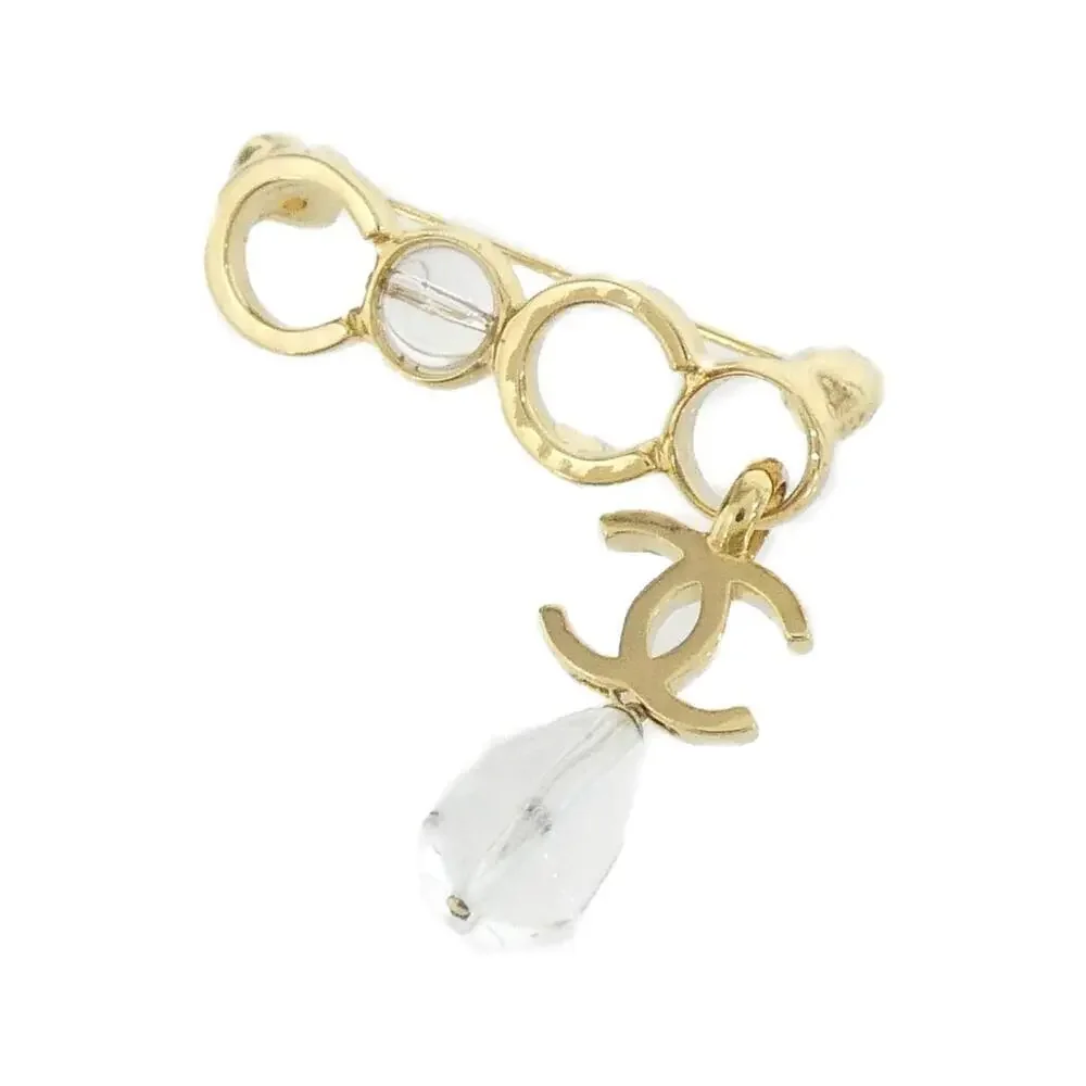 CHANEL White Brooch