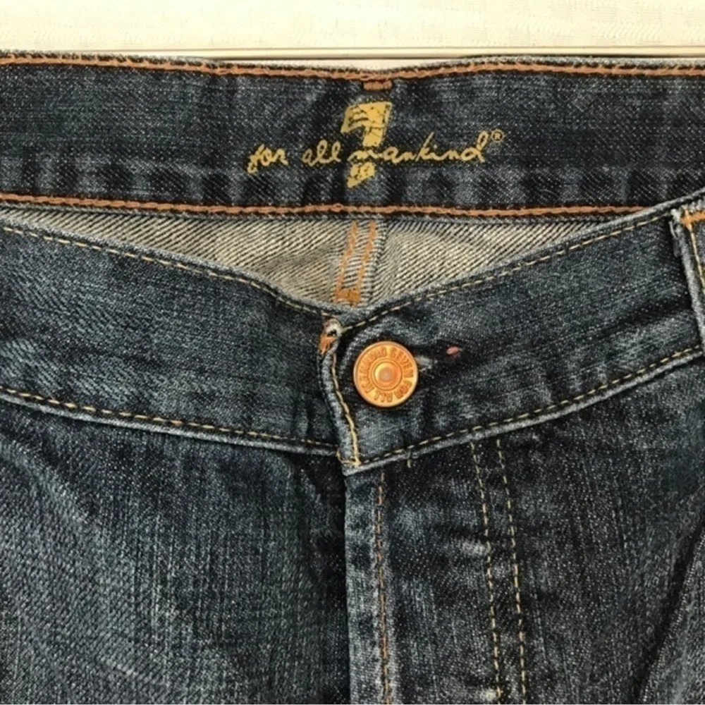 7 For All Mankind back excellent rise